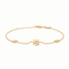 STUDIO Z OCEAN AURA SØLV FORGYLDT ARMBÅND - 7250923