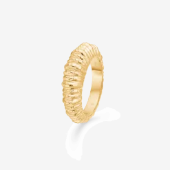STUDIO Z SEASHELL SECRETS SØLV FORGYLDT RING - 7240907