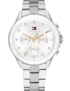 TOMMY HILFIGER MELLIE DAME UR STÅL MED LÆNKE - 1782707