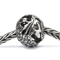 TROLLBEADS ÆDEL HJORT SØLVKUGLE - TAGBE-20183