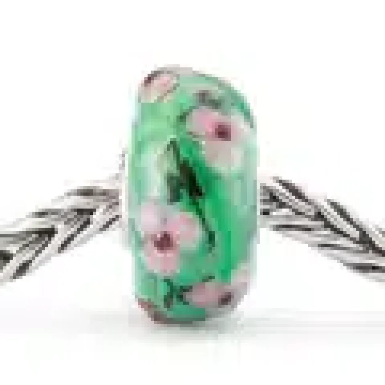 TROLLBEADS FORTRYLLET ROSENHAVE GLASKUGLE - TGLBE-20367
