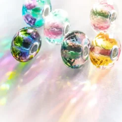 TROLLBEADS GLAS KUGLE 'LAG AF FORTID OG FREMTID' - TGLBE-30108