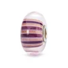 TROLLBEADS GLASKUGLE STJERNESTØV STRIBE - TGLBE-10425