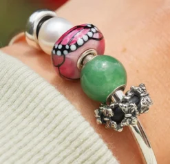 TROLLBEADS GLASKUGLE VINGER AF PASSION -TGLBE-20374