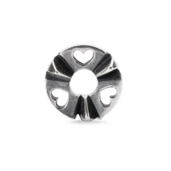 TROLLBEADS HJERTERYTME SØLV KUGLE - TAGBE-10162