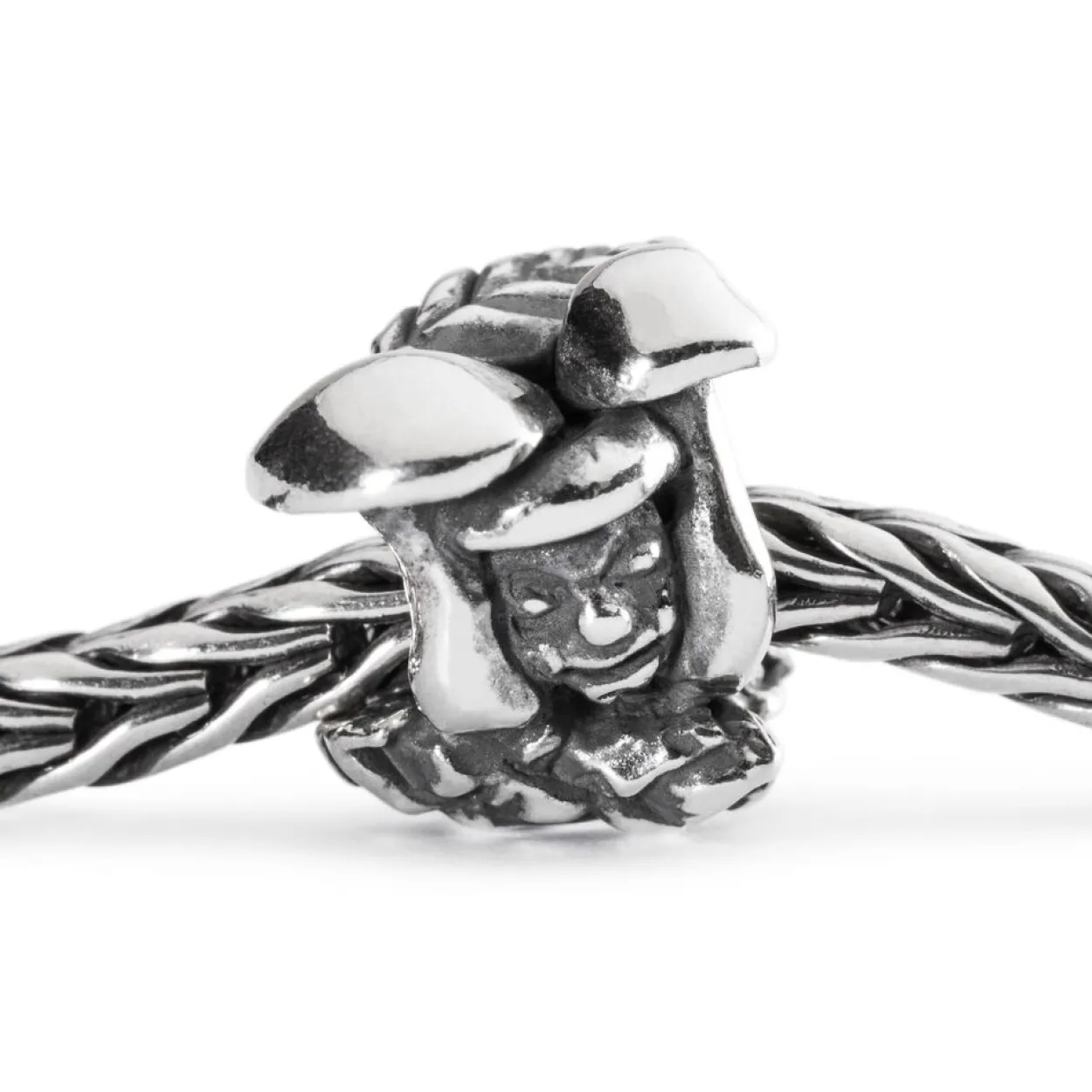 TROLLBEADS 'SKOVBUNDENS SKATTE' SØLV KUGLE - TAGBE-20053