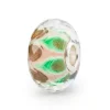 TROLLBEADS SMARAGD SYMFONI GLASKUGLE- TGLBE-30104